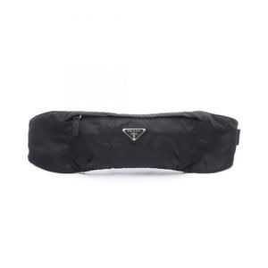 Prada nylon waist bag, black for men and women